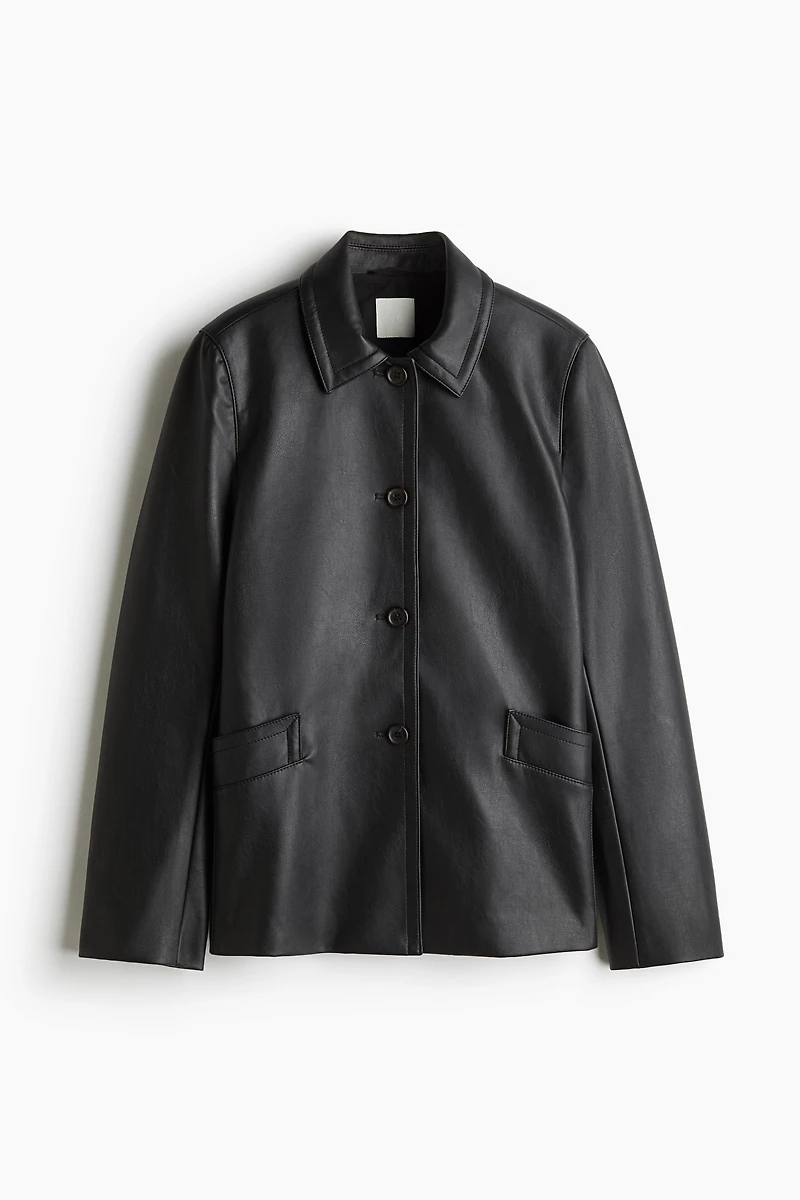 Veste en tissu enduit
