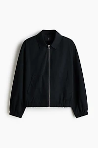 Cotton Jacket with Collar