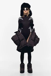 Seamless Mock Turtleneck Bodysuit