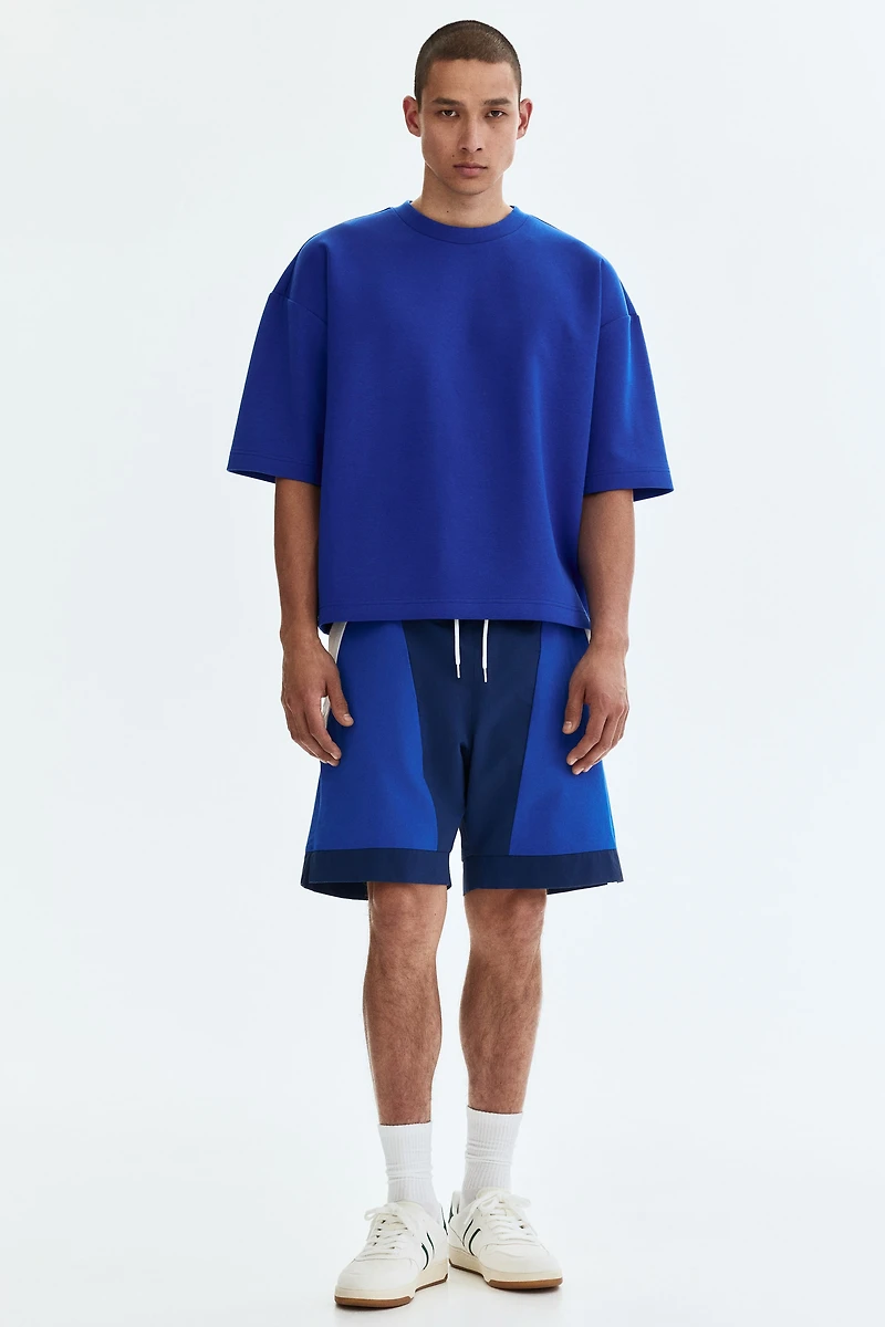 T-shirt ample en scuba