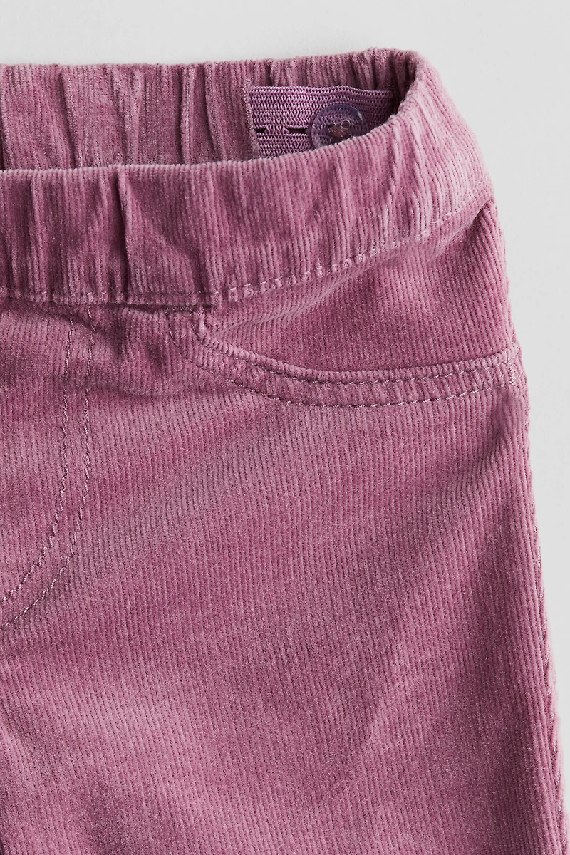 Flared Corduroy Treggings