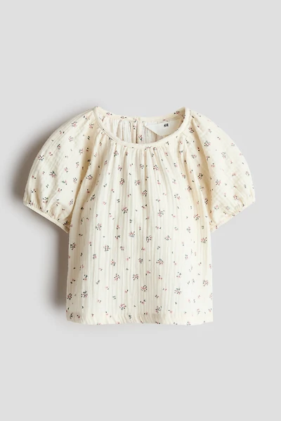 Cotton Muslin Blouse