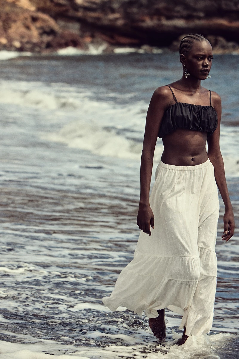 Plumeti Maxi Skirt