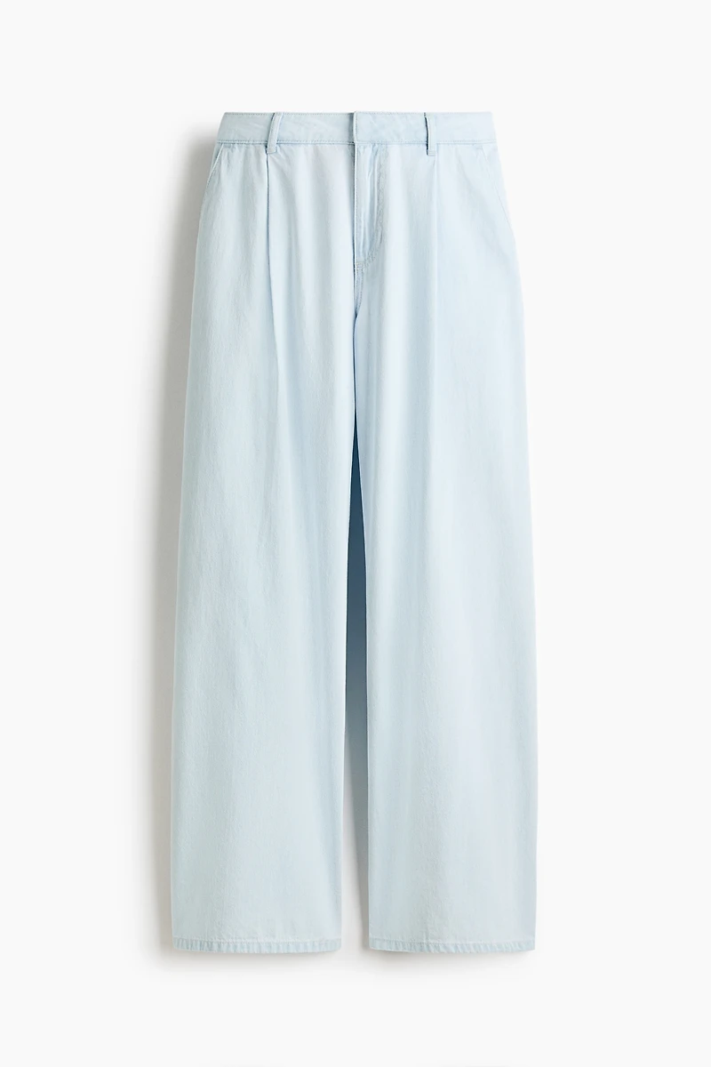 Jean classique ample jambes larges