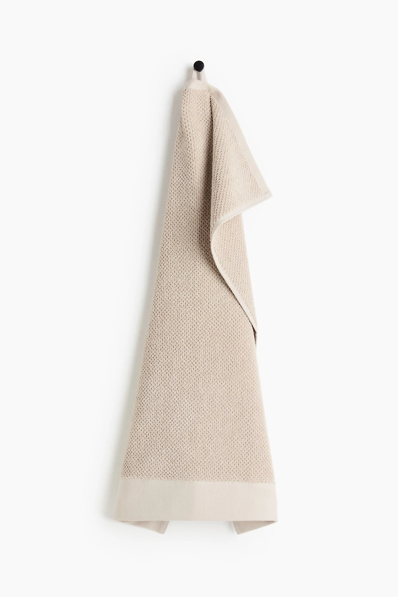 Serviette en coton éponge