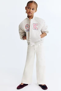 Regular-Fit Wide-Leg Jeans