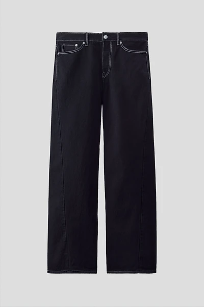 Loose-Fit Twisted Jeans