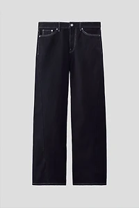 Loose-Fit Twisted Jeans