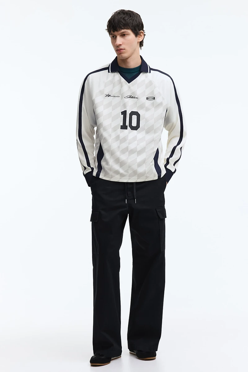 Maillot de football imprimé ample