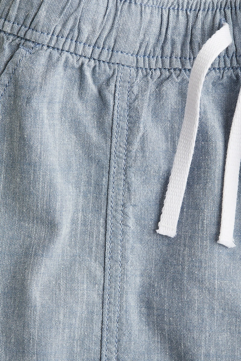 Poplin Joggers
