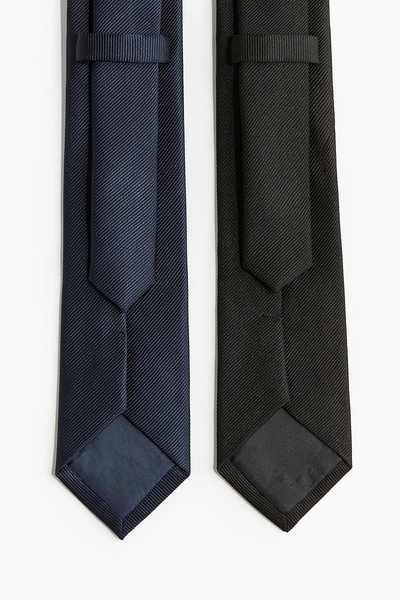 Lot de 2 cravates