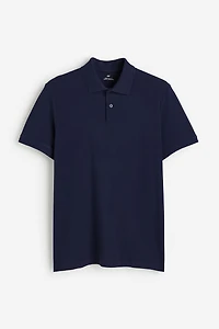 Regular Fit Piqué Polo Shirt