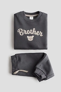 2-Piece Sibling Sweatshirt and Joggers Set