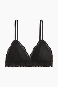 Padded Soft-Cup Lace Bra