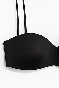Padded Microfiber Bandeau Bra