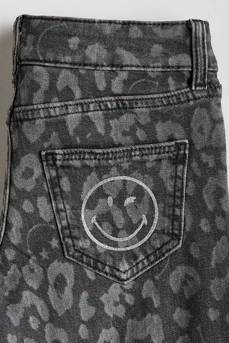 Wide-Leg Low Jeans