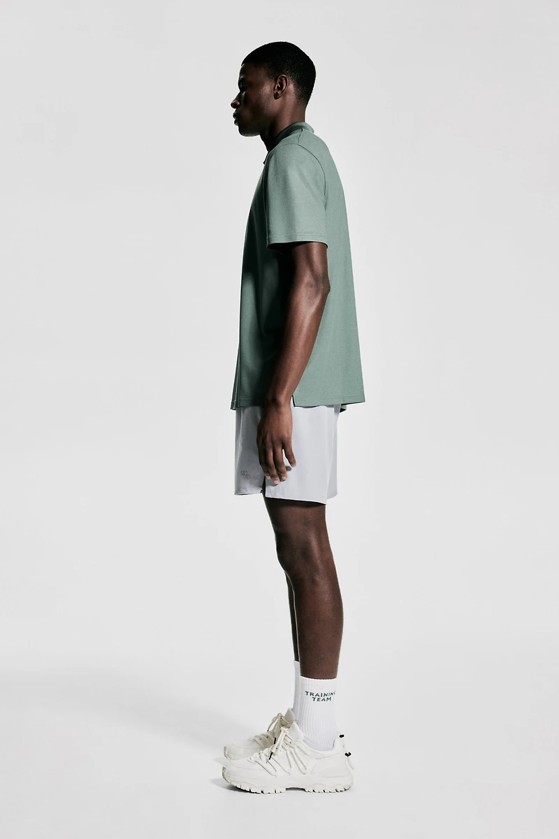 Regular Fit Piqué Sports Shirt