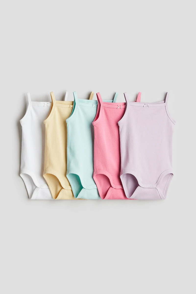 5-pack Cotton Bodysuits