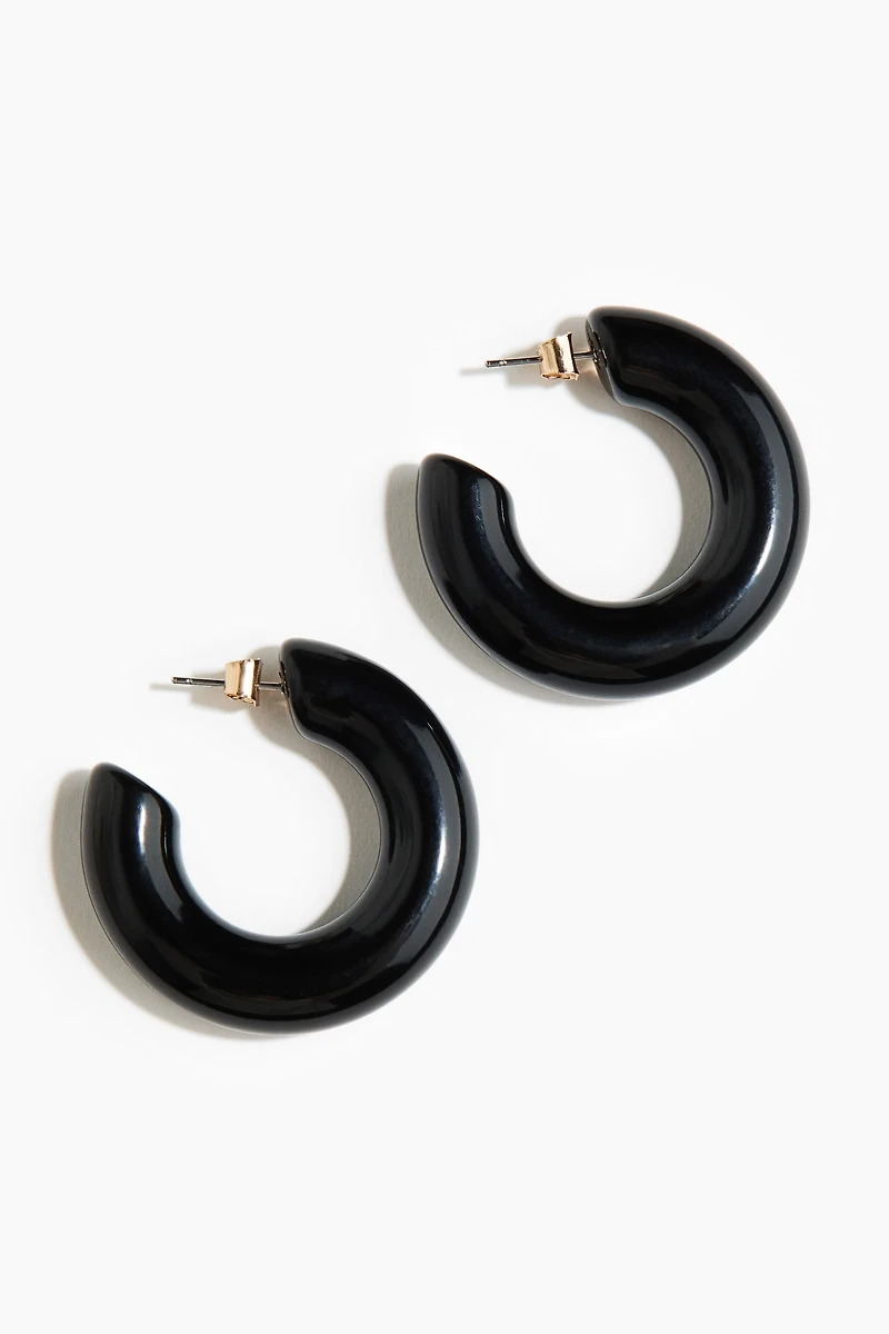 Chunky Hoop Earrings