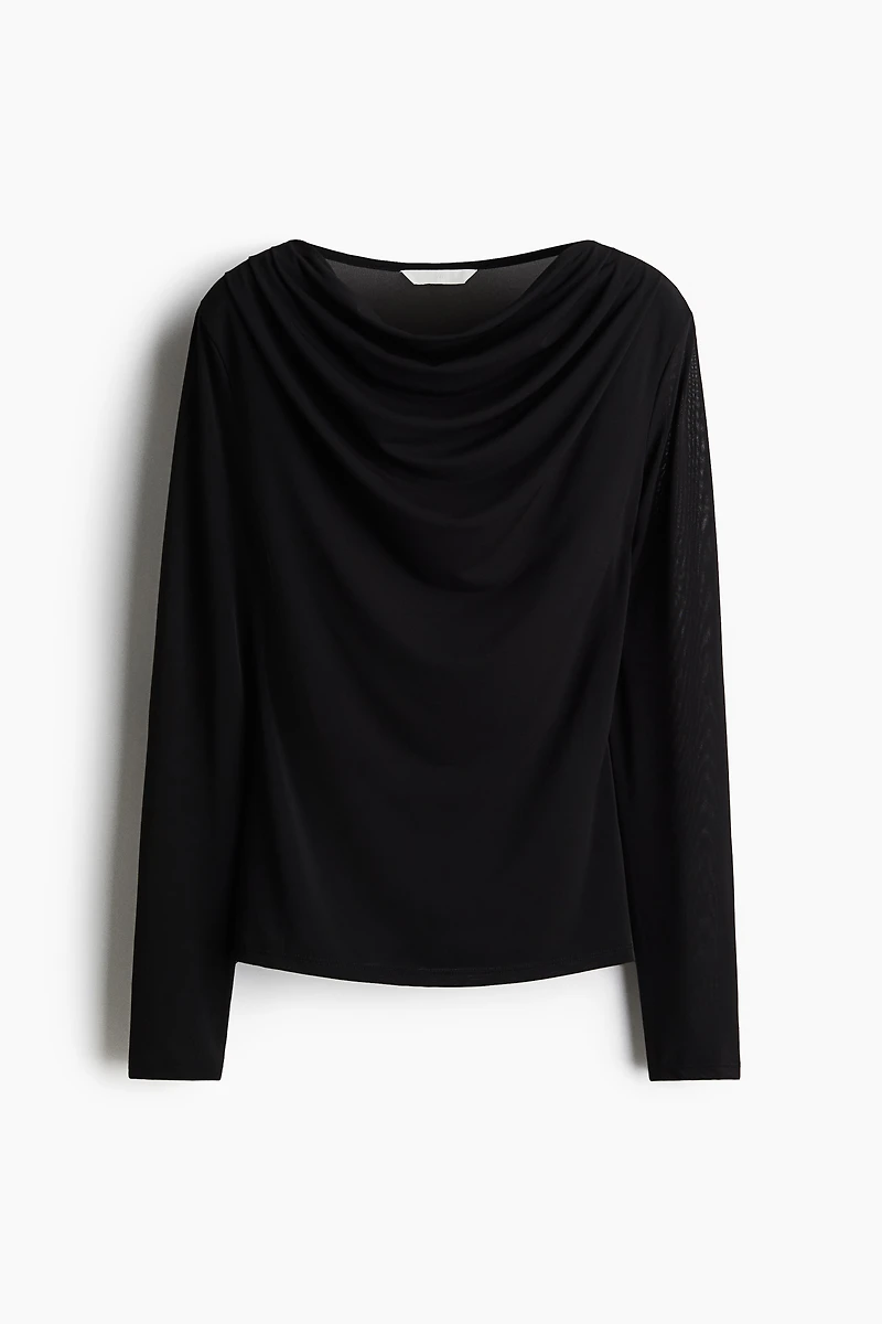 Cowl-Neck Top