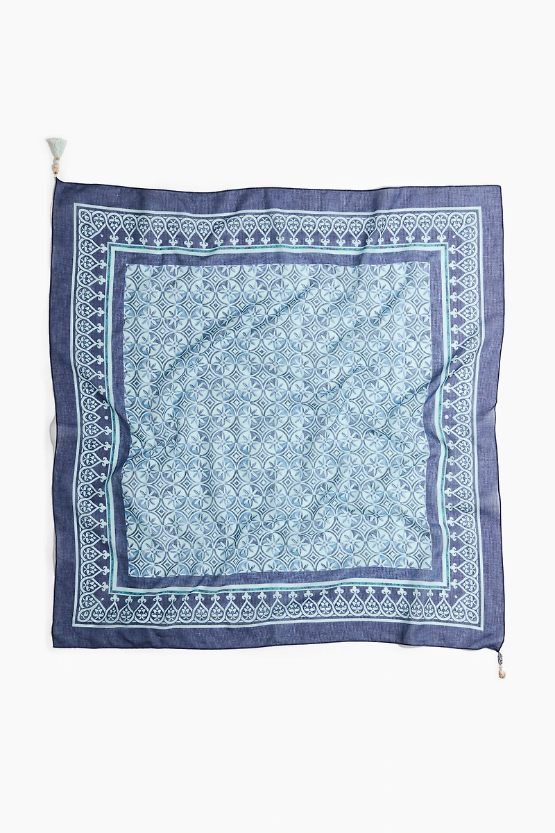 Printed Cotton Scarf