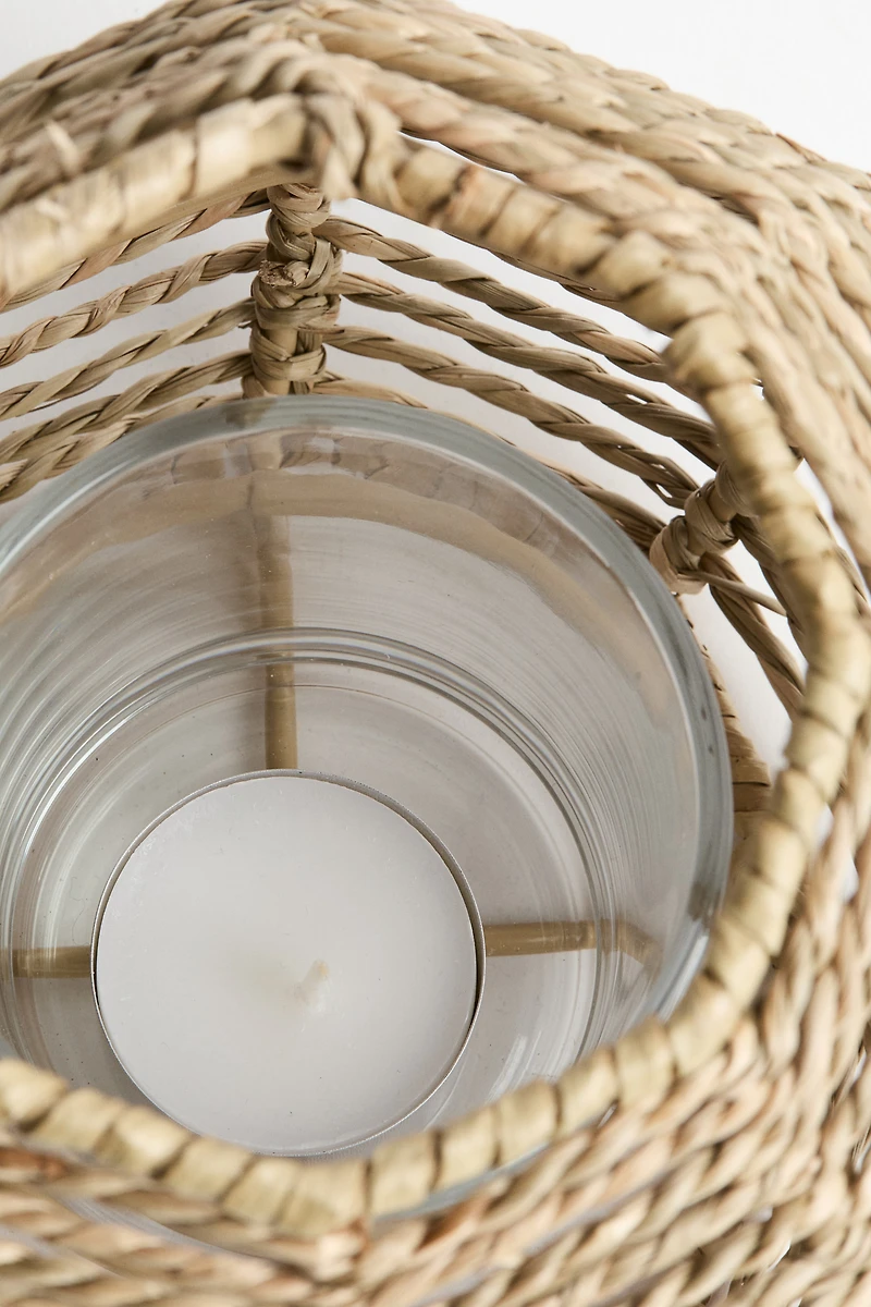 Seagrass Tea Light Holder