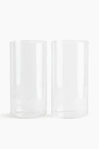 Lot de 2 grands verres