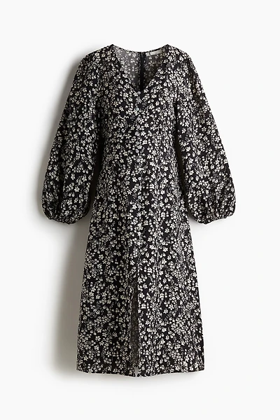 MAMA Button-Front Dress