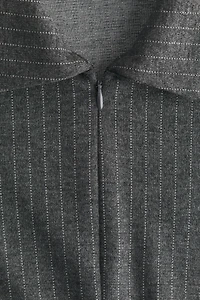 Jersey Dress with Collar