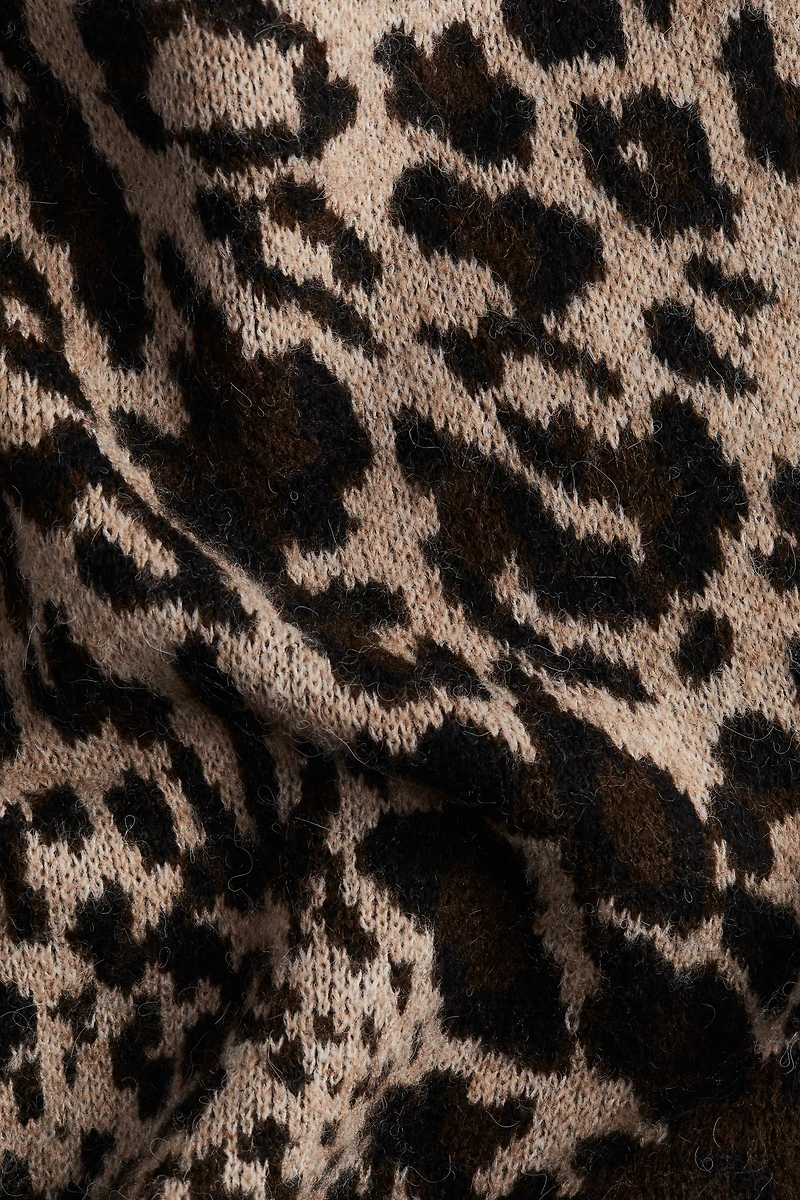 Jacquard-Knit Skirt