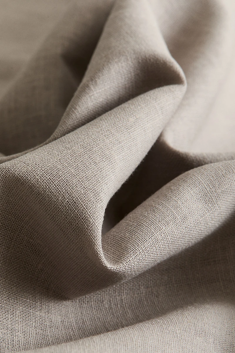 Washed Linen-blend Pillowcase