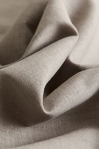 Washed Linen-blend Pillowcase