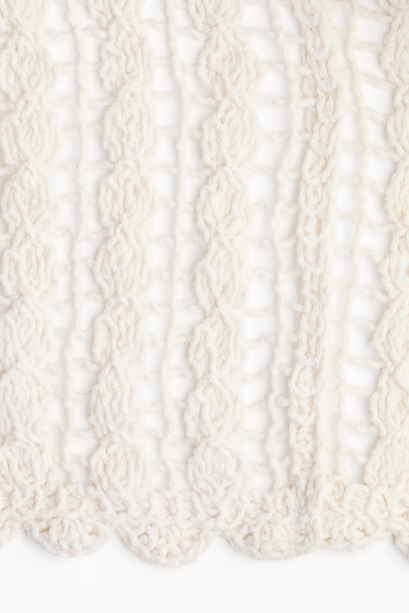Crochet-Look Beach Dress