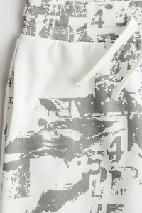 Printed Sweatshorts