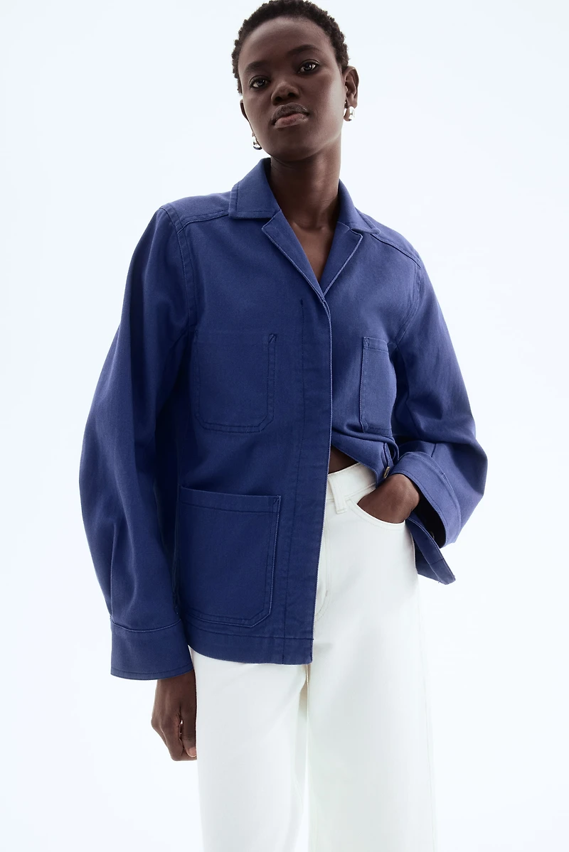 Twill Shacket