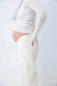 Jean large MAMA Avant et Après