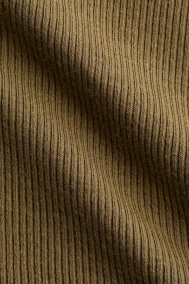 Ribbed Jersey Bodysuit