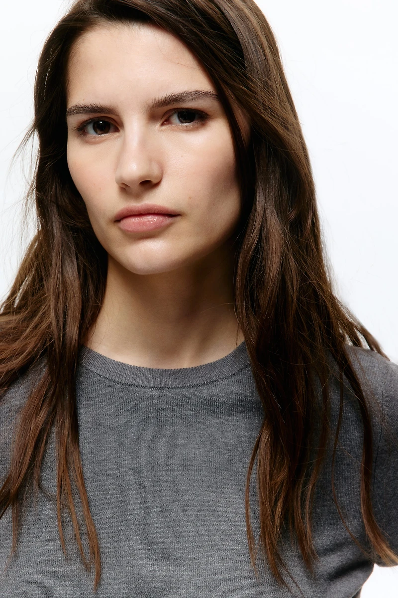 Fine-Knit Top