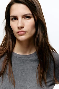 Fine-Knit Top