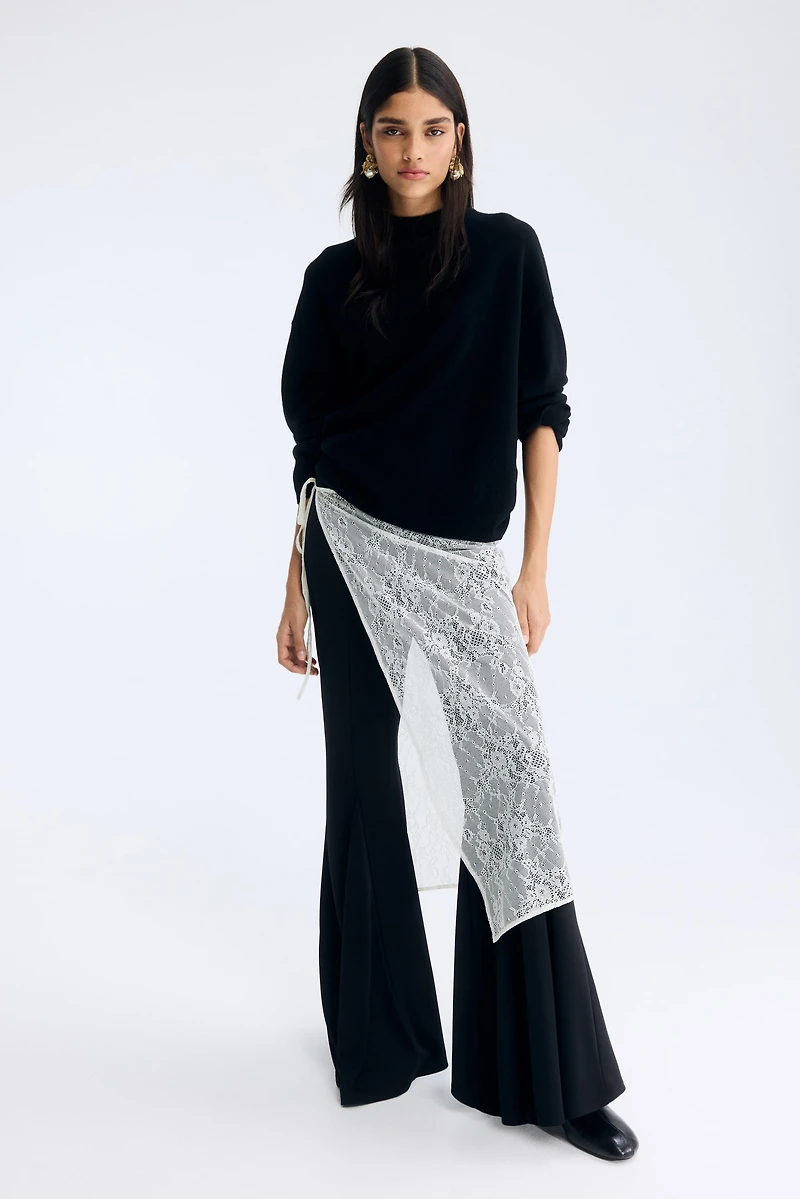 Lace Wrap Skirt