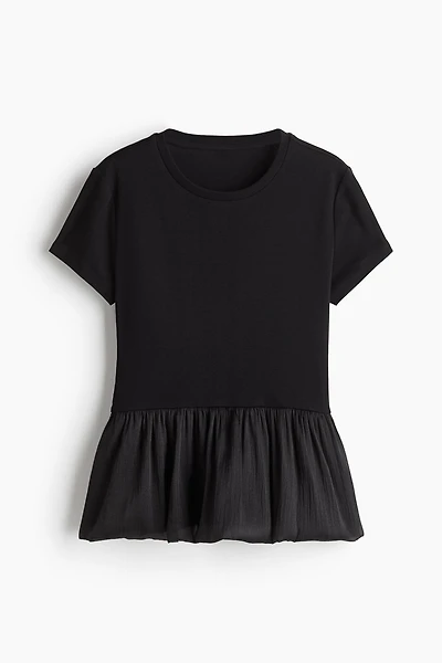Bubble-Hem Top