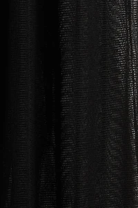 Wide-Leg Hole-Knit Pants