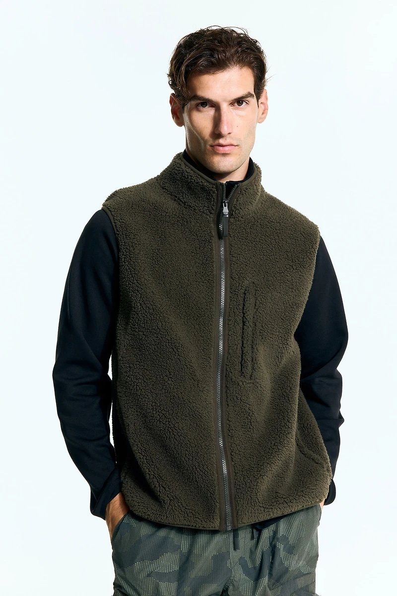 Veste sans manches classique en polar