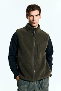 Veste sans manches classique en polar