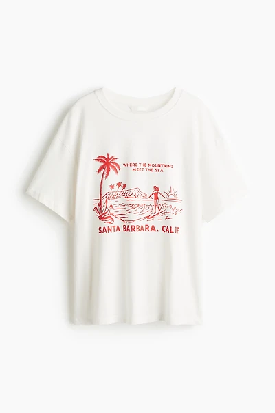 T-shirt ample