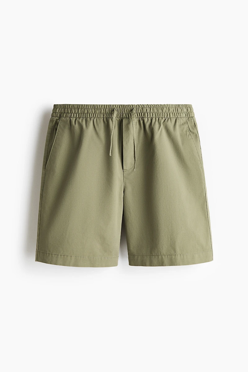 Relaxed-Fit Cotton Shorts
