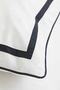 Taie d'oreiller en satin de coton