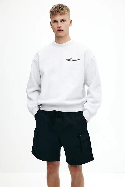Regular-Fit Printed Sweatshirt