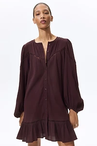 Robe tunique en coton