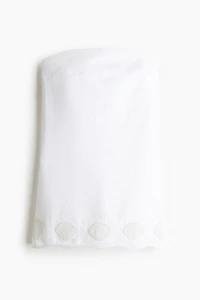 Bead-Embellished Bandeau Dress